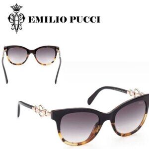 Pucci 54MM Cat Eye Sunglasses multicolored